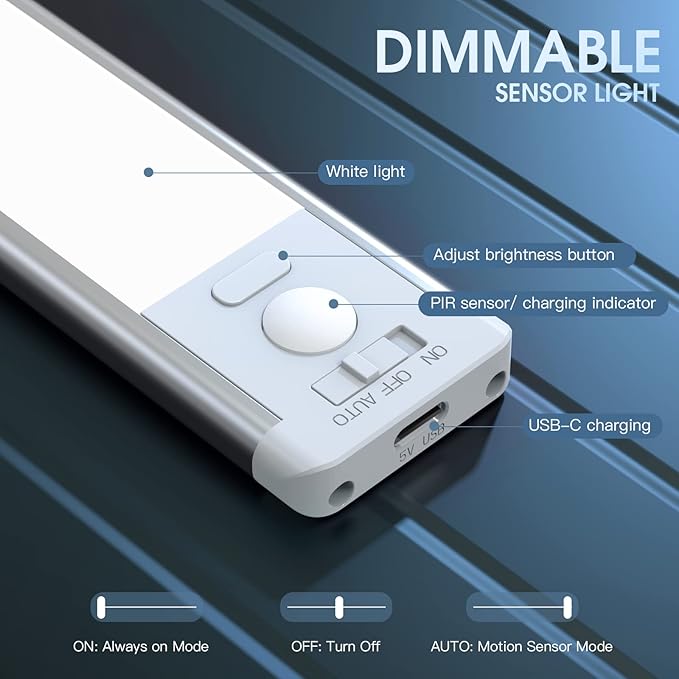 LumiSense™ Motion Sensor Under Cabinet Lights